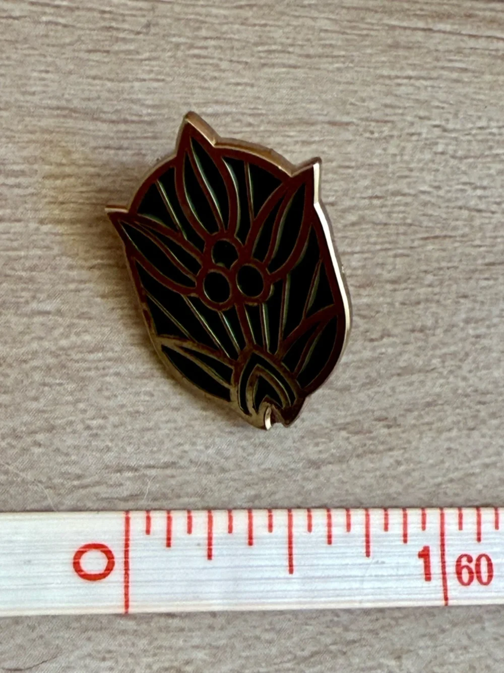 🔶 {4/$12} Current Crop Roasting Shop New Orleans Coffee Pin